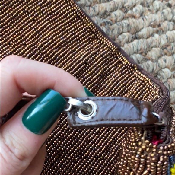 RARE Gently Used Steve Madden Jody Beaded Wristlet - Picture 7 of 7